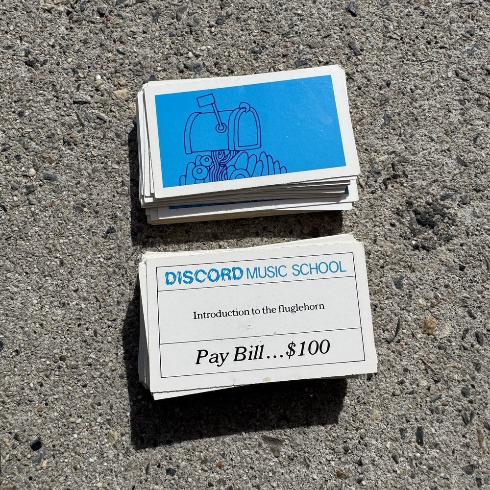 Vintage PAYDAY Board Game 1975 Parker Brothers replacement MAIL‎ CARDS